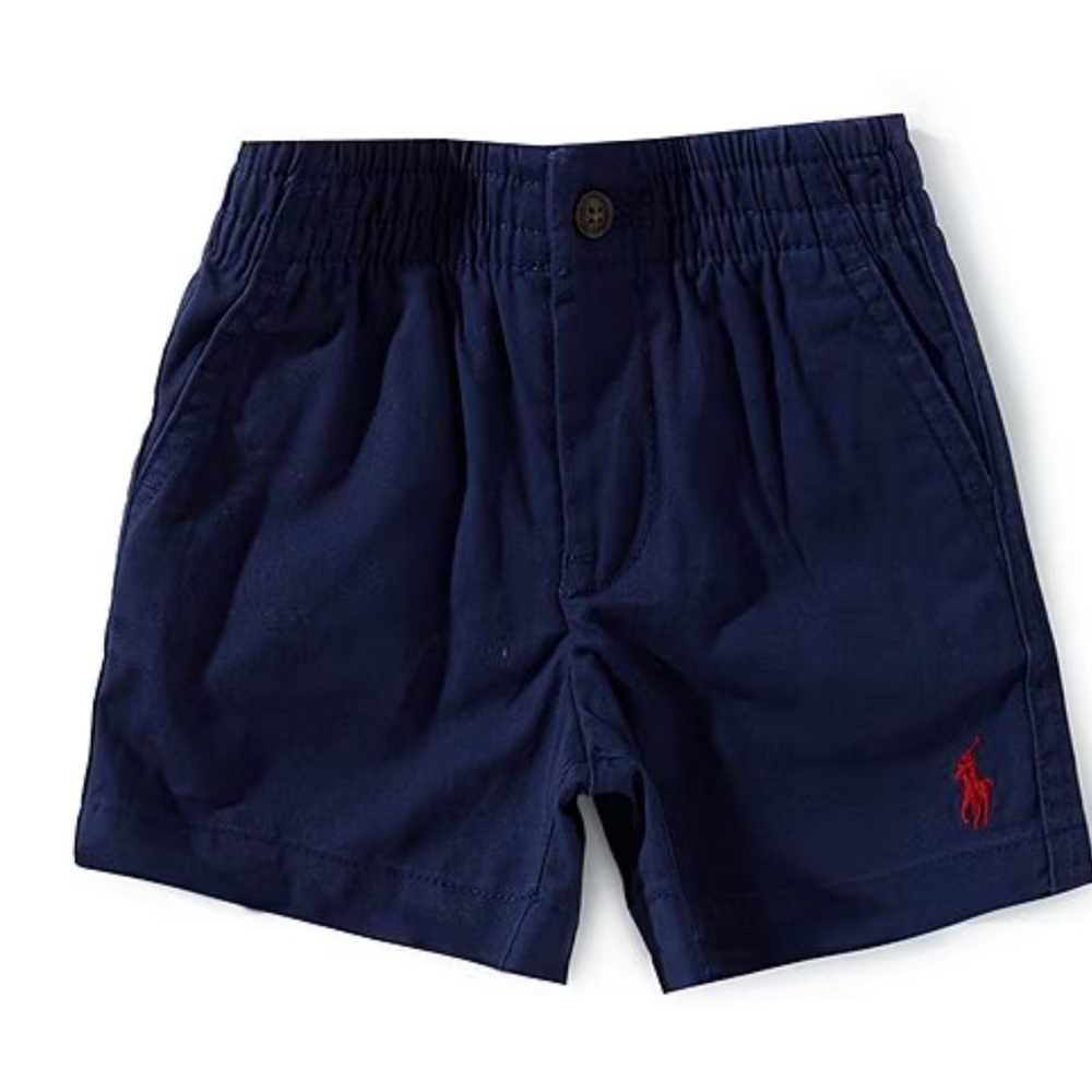 NWT Poloâ Ralph Lauren Boys Flex Abrasion Twill Shorts Classic Preppy Summer